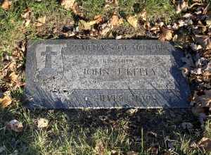 Grave of John Joseph Kelly (1898–1957) at All Saints Cemetery, Des Plaines