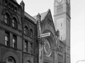Indianapolis Union Station, north front from northeast.