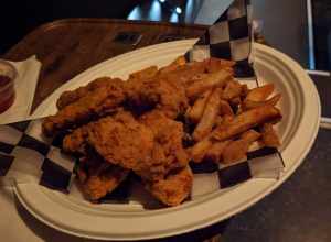 Marcus Theatres Movie Tavern Hulen Mall Chicken Strips and Battered French Fries