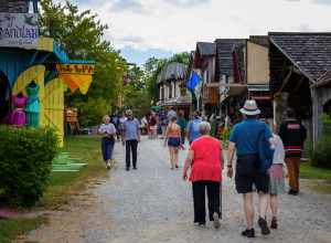 Photo taken during the 2021 opening weekend for the Ohio Renaissance Festival.