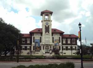 Old Lake Charles City Hall. Listed on the National Register of Historic Places.