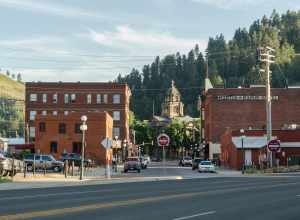 A view of Sherman Street, Deadwood