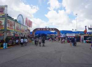 The Midway at the State Fair of Texas in Dallas, Texas (United States).