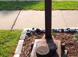 Fairbanks mechanical beam platform scale is constructed with an iron-carbon alloy better known as cast iron. The railway weight scale was used for cargo being loaded and relocated to a determined destination.