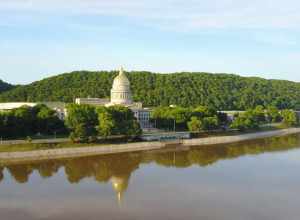 The Capitol from the air