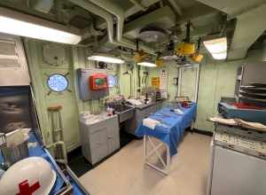 USS Turner Joy (DD-951) medical quarters