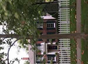 This house is listed as an official Michigan Historic Site.  It is the third oldest house in Grosse Pointe.  The house was built by William Buck, a very wealthy English farmer in 1849.  It was made of locally made brick and the walls are 14 inches