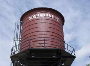 Bonanzaville Water Tower for TrainBonanzaville USA 
Museum of the Cass County Historical Society
West Fargo, ND