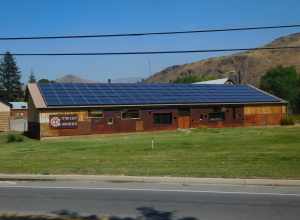 Looks like solar collectors on the roof.