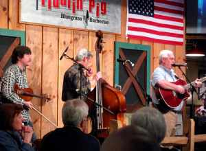 Bluegrass and Dinner at the Fiddlin' Pig - Asheville, NC.