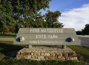 en:Pere Marquette State Park sign