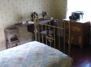 Bedroom, Robert Frost Farm State Historic Site, Derry, NH