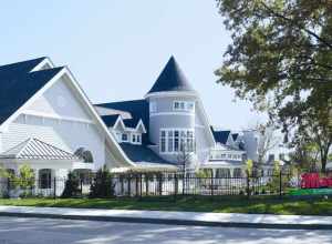 Exterior of TMH with sign