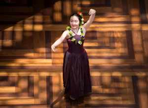 During the Honolulu Festival activities.