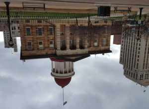 Photo of the Old State Capitol in Illinois taken on March 1, 2017.