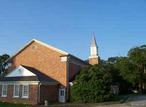 Chapel at abandoned mental asylum