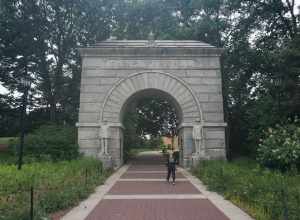 Camp Randall Memorial Park on the campus of the University of Wisconsin–Madison in Madison, Wisconsin (United States).