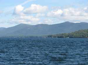 Lake George NY north east of Amsterdam, north of Albany.