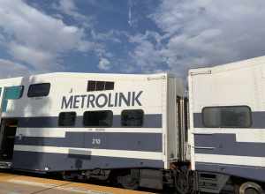 Metrolink train, 91-Perris Valley Line
