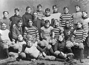 1899 Western Reserve football team, Case Western Reserve Spartans, Cleveland, Ohio.