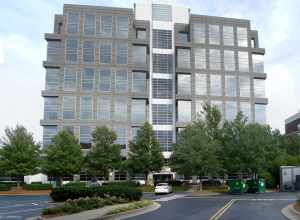 This building is the head office of AirWatch, Wendy's and Arby's
