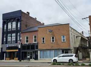 Buildings in downtown Findlay, Ohio