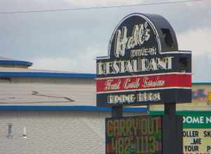 Don Hall's Hollywood Drive-In, Fort Wayne, Indiana