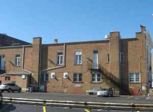 Eastern side of the Elyria Elks Club, located at 246 Second Street in Elyria, Ohio, United States.  Built in 1911, it is listed on the National Register of Historic Places, and it is part of a Register-listed historic district, the Elyria