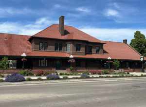 16:9 view of Fargo Northern Pacific Railway Depot.