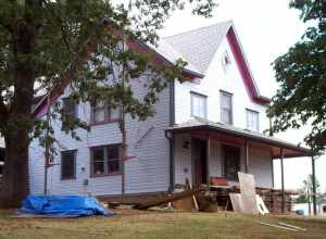 George W. Bethers House in Philomath Oregon. Listed on the National Registor of Historic Places.