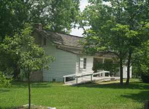 The Woodland Home at the Sam Houston Memorial Museum in Huntsville, Texas (United States).