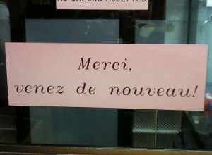 Mel's Diner, Lafayette, Louisiana. Sign in Creole French.