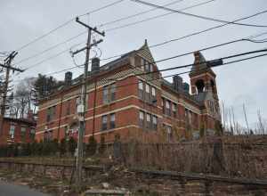 Walnut Hill District, New Britain CT.  This building formerly served as the state's normal school.
