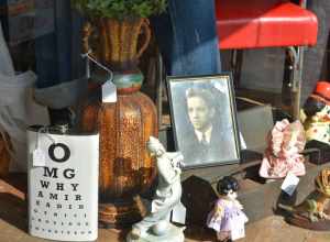 A shop window in Jacksonville, Florida.