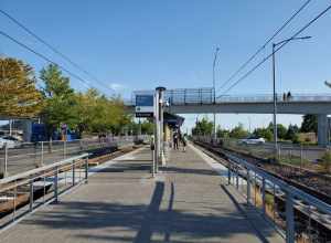 Southeast Main Street station in July 2024