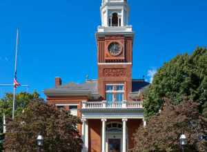 Warwick City Hall, Warwick, Rhode Island, Photographed in 2012.