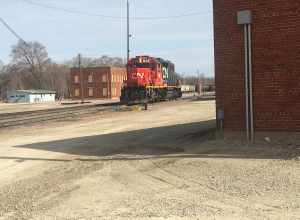 Canadian National No. 658 in Waterloo, Iowa