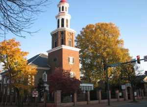 Photograph of Christ Church in Alexandria, Virginia, taken on November 3rd, 2006, at approximately 4:30 PM EST, by RebelAt.