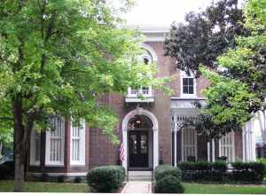 The General Joseph B. Palmer House (434 E. Main) in Murfreesboro, Tennessee, USA.  Built in 1869, this house is now listed on the National Register of Historic Places.