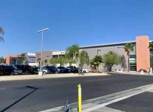This is a photograph taken at the Menifee campus of Mt. San Jacinto College.