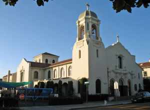 w:National Register of Historic Places listings in Alameda County, California.

St. Joseph's Basilica, 1109 Chestnut St., Alameda, California, USA. Photographed 2008-10-04 from the northwest corner of Chestnut St. and San Antonio Ave. 
Camera